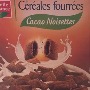 Céréales Fourrées Cacao Noisettes