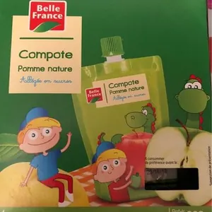 Compote Pomme Allégée en Sucres