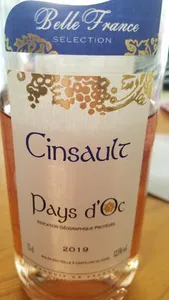 cinsault pays d'oc