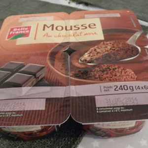 Mousse au chocolat noir Belle France