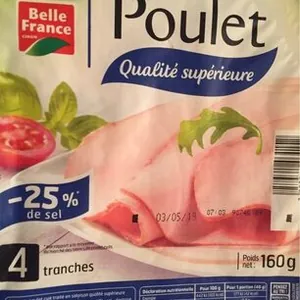Jambon de poulet belle france