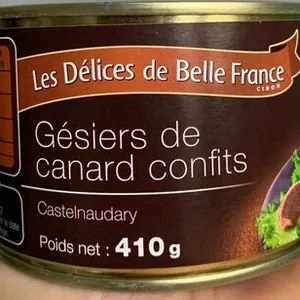 Gesiers Canard confits Belle france