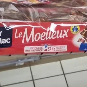 Le Moelleux marbré chocolat et pépites