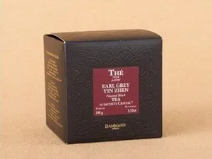 Dammann Earl Grey Tea Cristal Teabags (Total 50 Teabags)