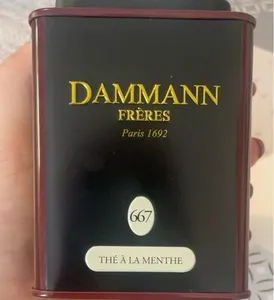 The vert Menthe Dammann Frères