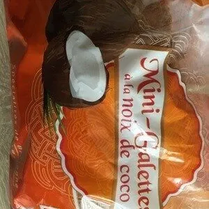 Mini galettes à la noix de coco