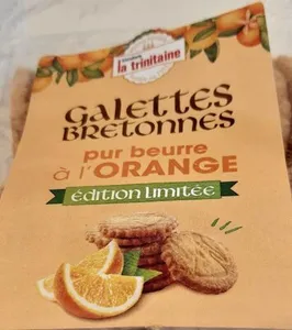 Galettes bretonnnes à l'orange