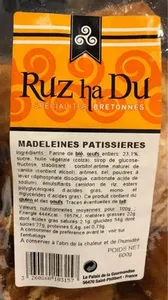 Madeleines patissieres