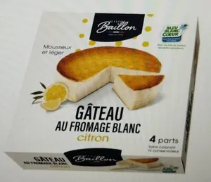 Gâteau au Fromage Blanc saveur citron