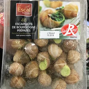 48 escargots de Bourgogne préparés