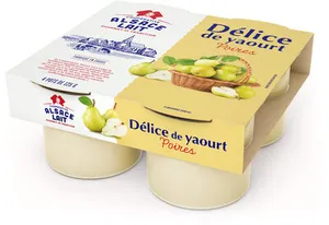 Delice de yaourt poires