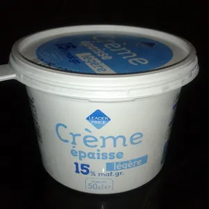 Crème épaisse légère