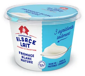 Fromage blanc nature 3.2 % MG