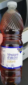 Vinaigre d'alcool coloré