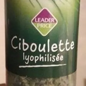 Ciboulette Lyophilisée