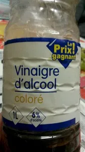 Vinaigre d'alcool Coloré
