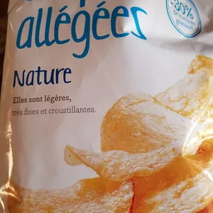 Chips allégées en matières grasses