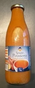Soupe de poissons à base de poissons frais