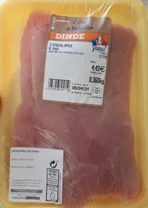 Escalope de dinde leader price