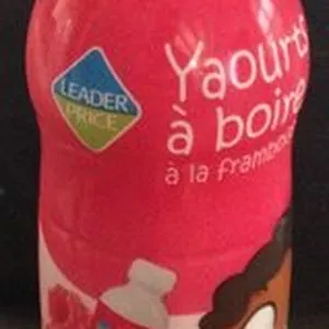 Yaourt à boire framboise