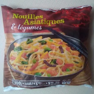 Nouilles asiatiques & légumes