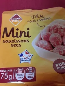 Mini saucissons secs