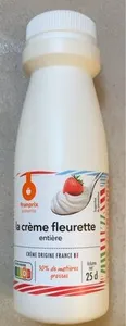 Crème fleurette