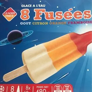 Glace à l'eau