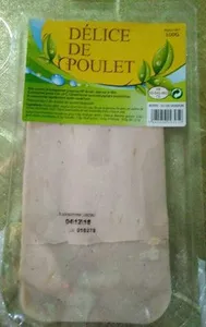 Tranches de viande de poulet