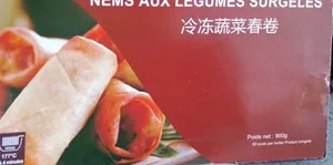 Nems aux légumes surgelés