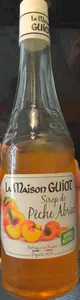 Sirop de pêche abricot