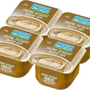 Crème dessert, saveur café