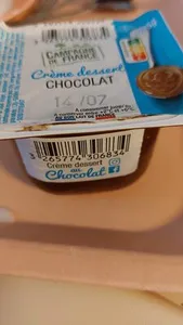 Crème dessert chocolat