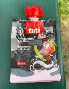 Fromage frais a la fraise