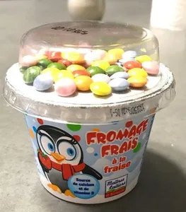 Fromage frais à la fraise