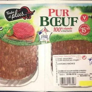 Steaks Hachés Pur Bœuf