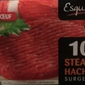 Steacks haches surgeles