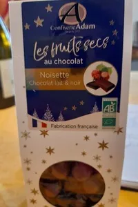 Les fruits secs au chocolat