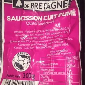 Saucisson Cuit Fumé
