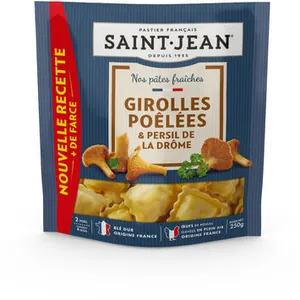 Pates fraiches farcies aux girolles