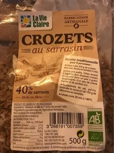 Crozets au sarrasin