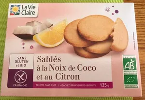 Sablés à la noix de coco