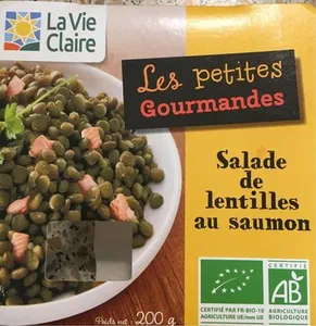 Lentilles au Saumon la Vie Claire