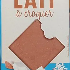 Chocolat au Lait à la Noix de Coco Râpée