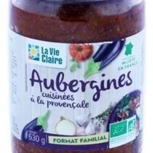 Aubergines Cuisinées à la Provençale