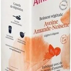 Boisson végétale avoine amande noisette