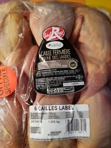 Caille Labelle rouge