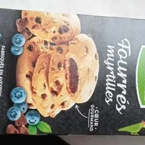 Biscuits fourrés à la myrtille