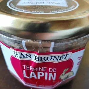 Terrine de lapin jean brunet