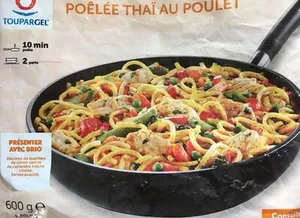 Poelee Thai au poulet